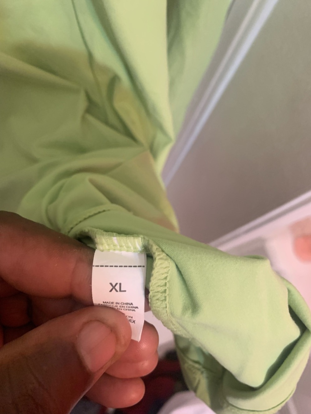 Light Green XL Top - No Visible Brand